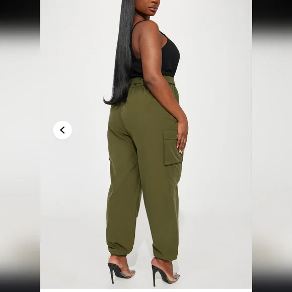 NWT!! Fashion Nova Black and Olive Jumpsuit - Picture 2 of 7